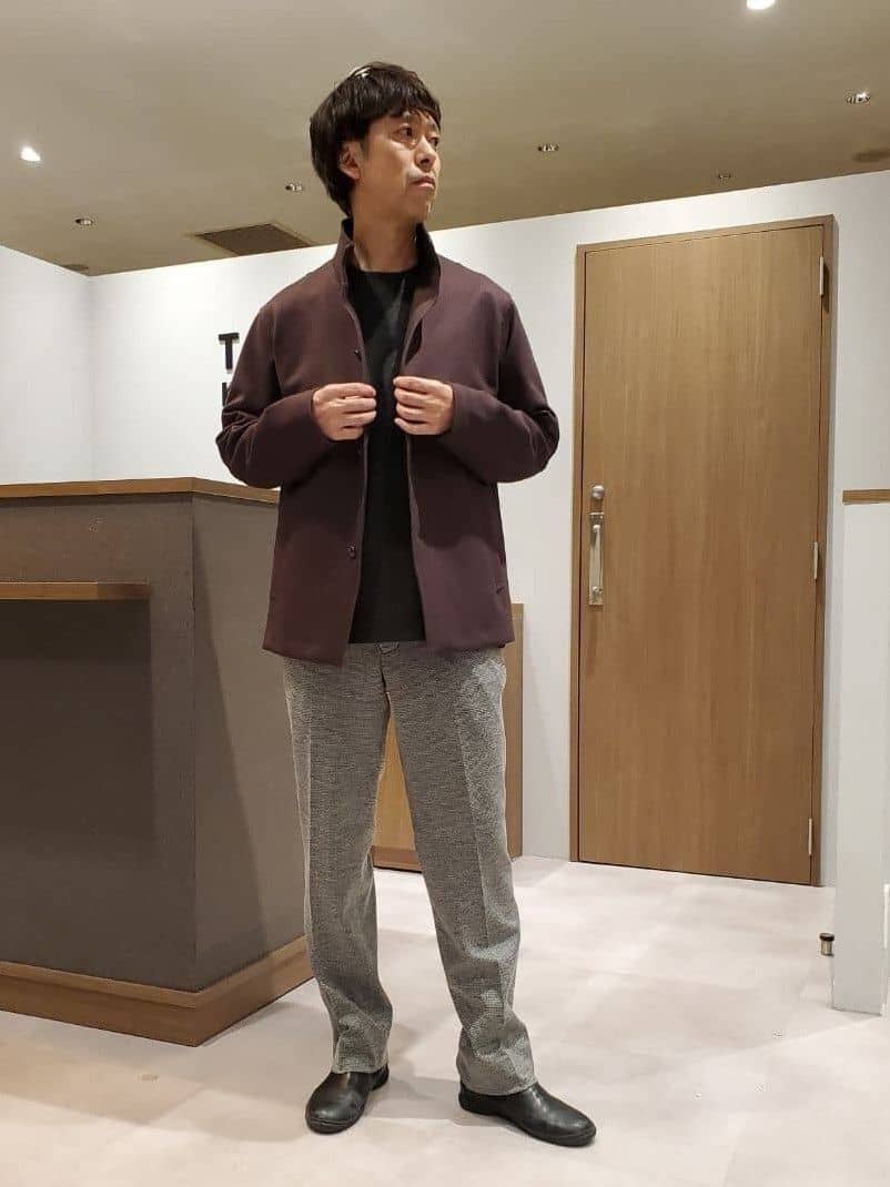 ishidaさんの「TAKEO KIKUCHI｜【DOWN FABRIC】ダウンファブリック スタンドカラーブルゾン」を使ったコーディネート