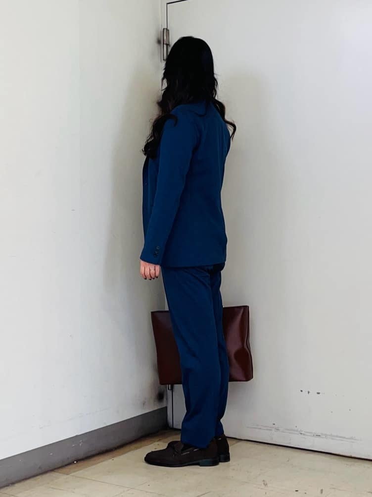 iwさんの「TAKEO KIKUCHI｜◆メランジ ハニカム ストレッチ ジャケット」を使ったコーディネート