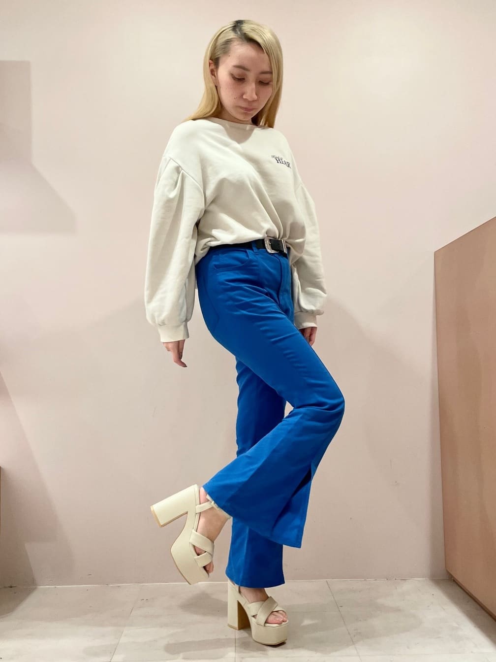 𝒜𝓎𝒶𝓃ℯ💜さんの「ESPERANZA｜ラク盛り厚底サンダルⅢ」を使ったコーディネート