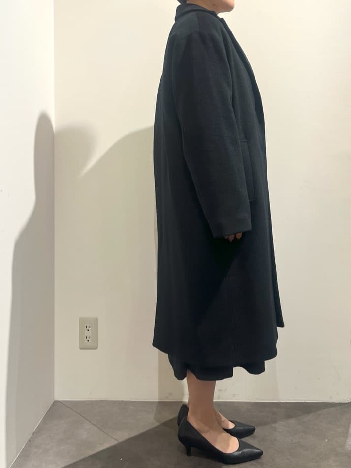 chiakiさんの「OPAQUE.CLIP｜◆《通勤・セレモニー／セットアップ対応》タックフレアワンピース／ダブルクロス【洗濯機洗い可】」を使ったコーディネート
