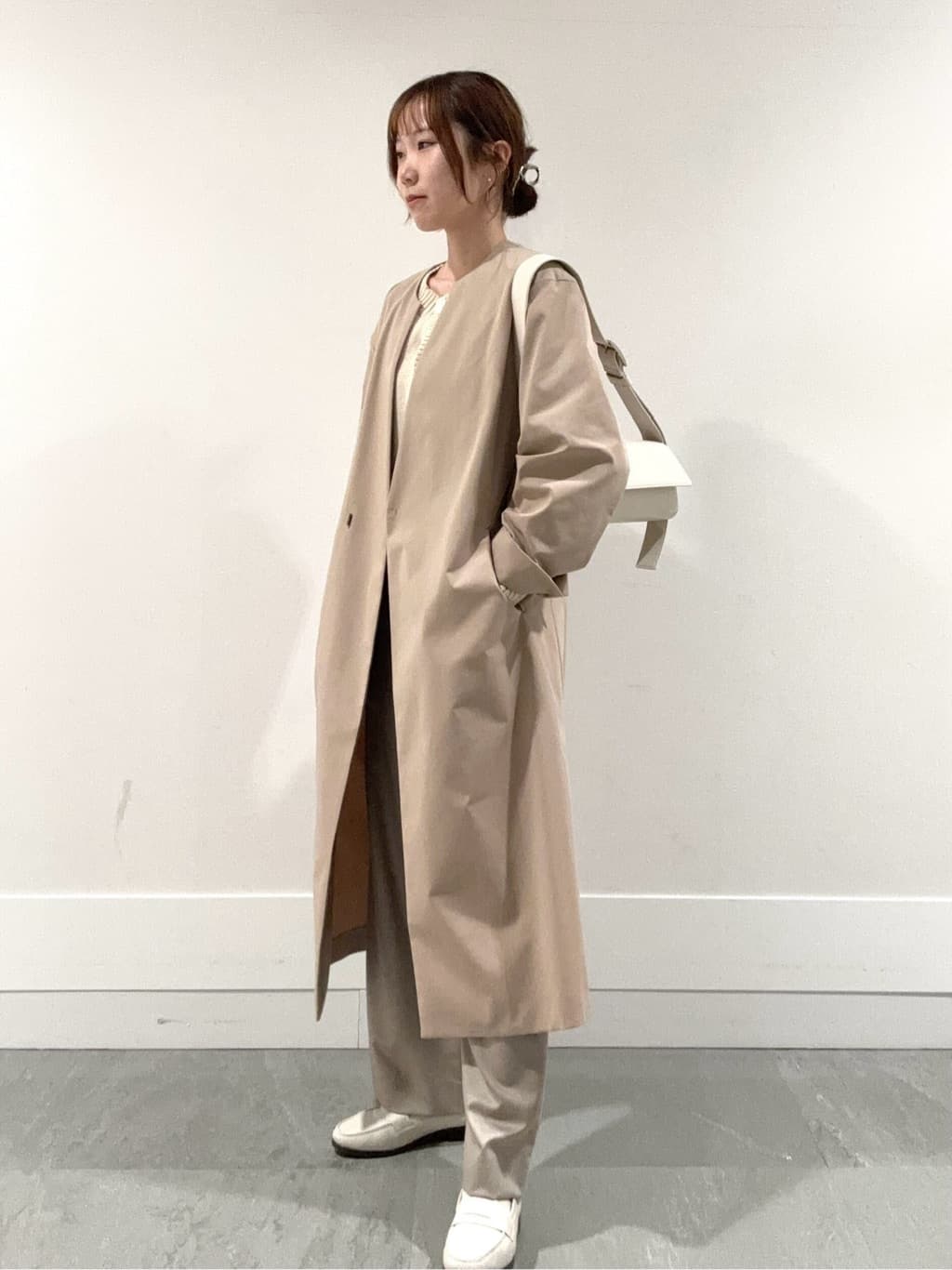 mioさんの「UNTITLED｜◆【撥水】コットンライク ストレッチコート」を使ったコーディネート