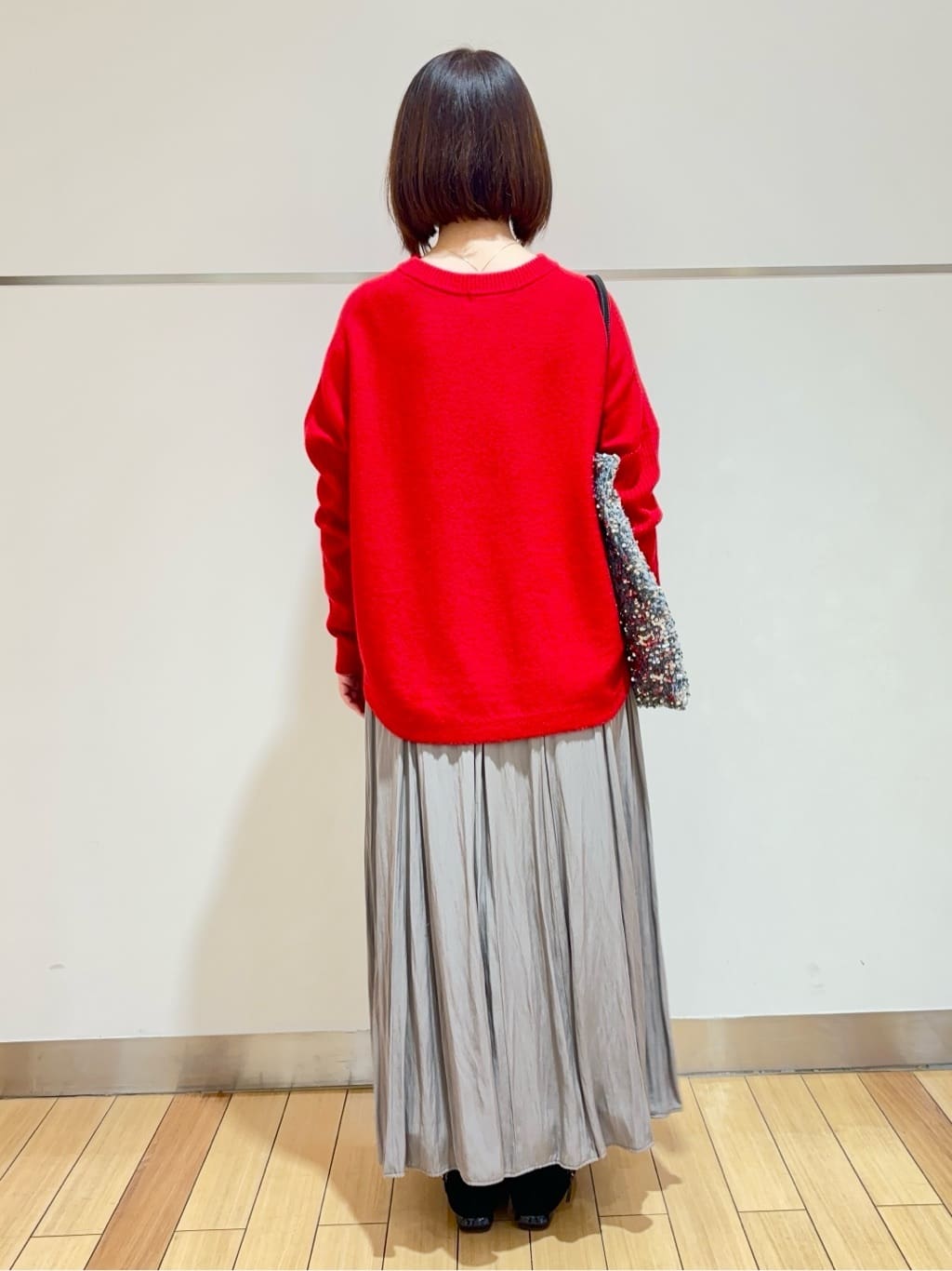 MIKIKOさんの「UNTITLED｜【柔らか／A4サイズ対応】スパンコールトート」を使ったコーディネート