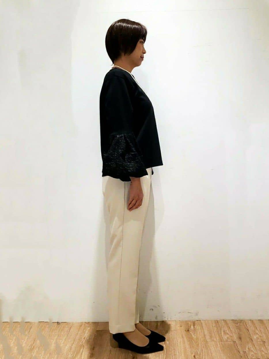 SHIMAKOさんの「OPAQUE.CLIP｜◆【抗菌防臭加工／低反発クッション】名品　ポインテッドトゥパンプス」を使ったコーディネート
