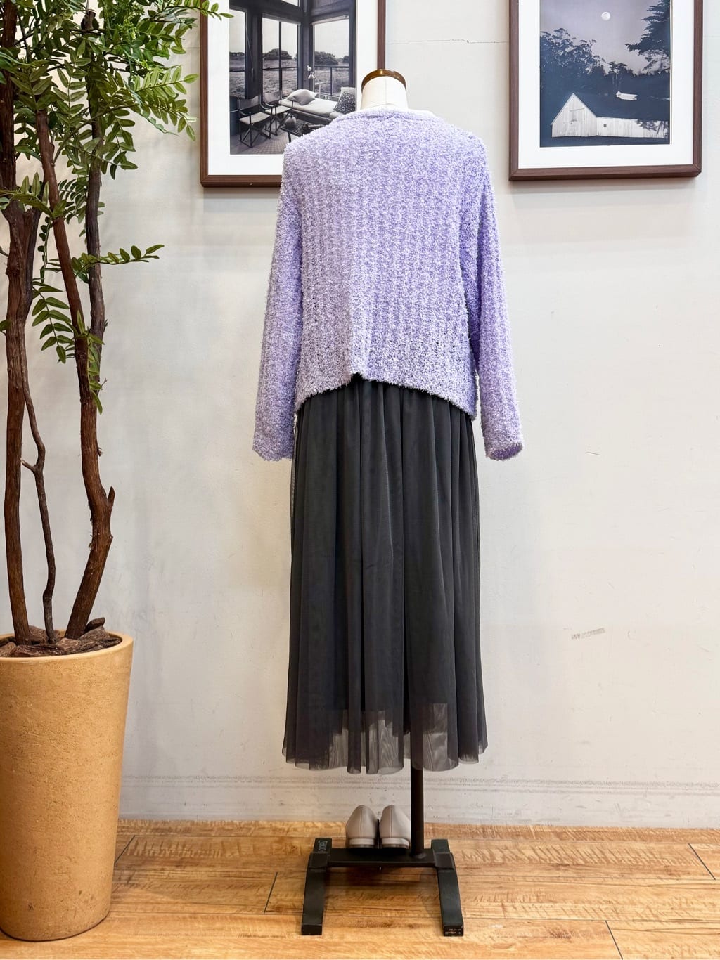 まどかさんの「SHOO･LA･RUE｜◆程よくエアリー テープヤーンニット」を使ったコーディネート