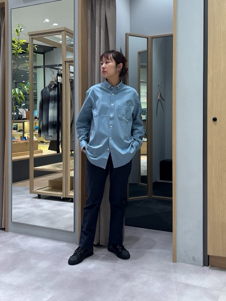 よぴさんの「TAKEO KIKUCHI｜【全7サイズ&times;8色展開！】トップマルチヘリンボン パンツ」を使ったコーディネート
