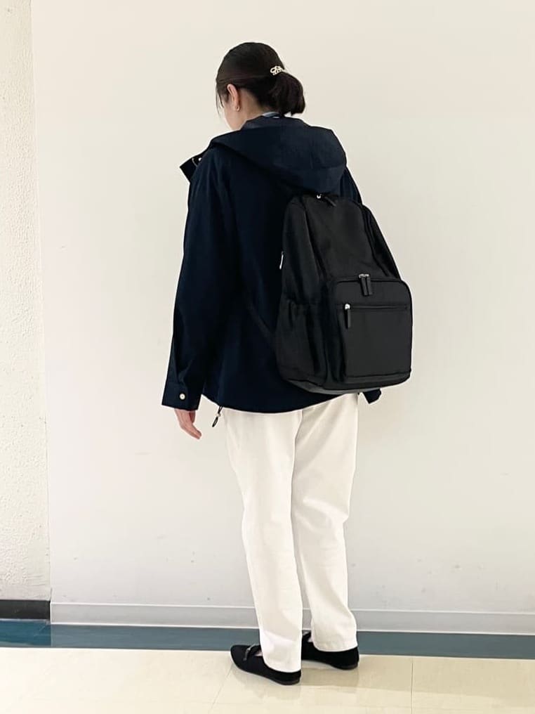 あんづさんの「SHOO･LA･RUE｜◆【撥水】多ポケット機能リュック」を使ったコーディネート