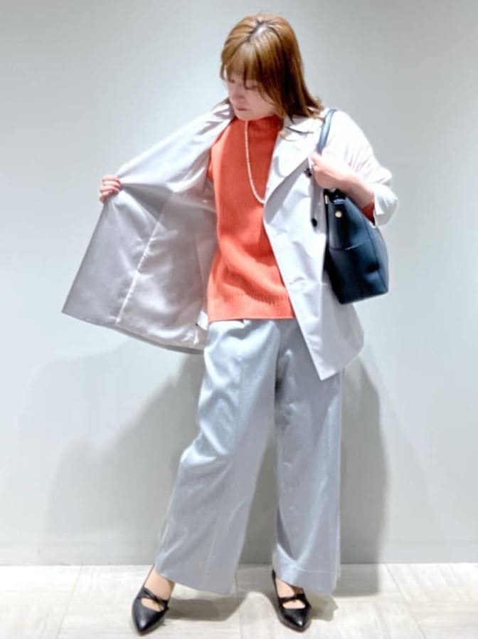 関根さんの「Reflect｜」を使ったコーディネート