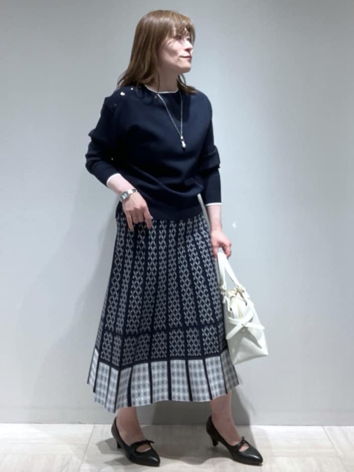 関根さんの「Reflect｜」を使ったコーディネート