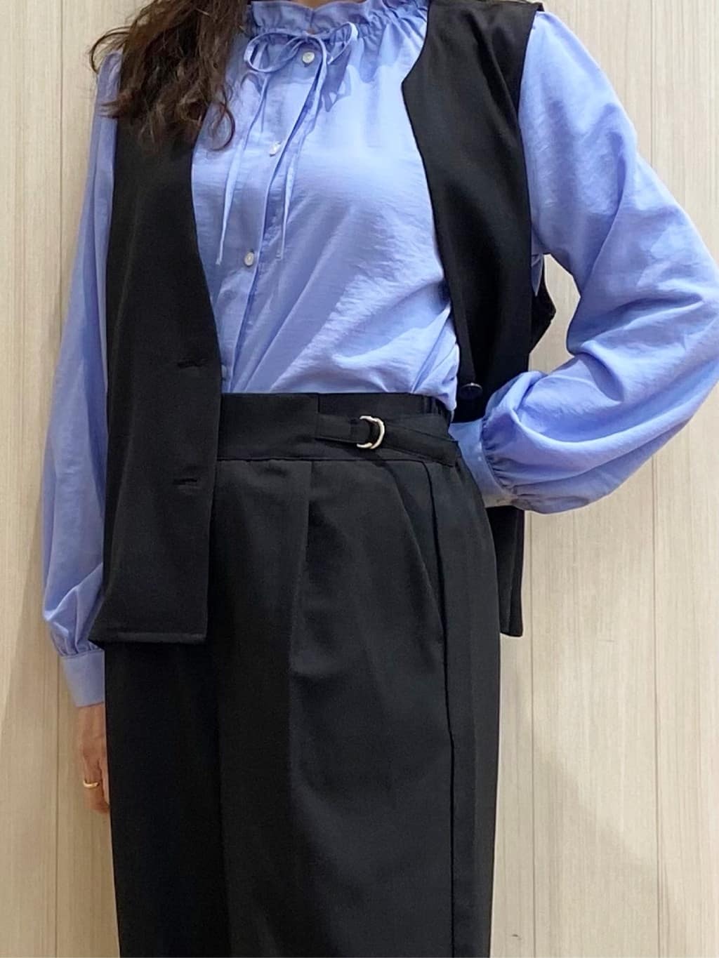 natsuさんの「SHOO･LA･RUE｜◆【洗える】ニットポインテッドローファー」を使ったコーディネート
