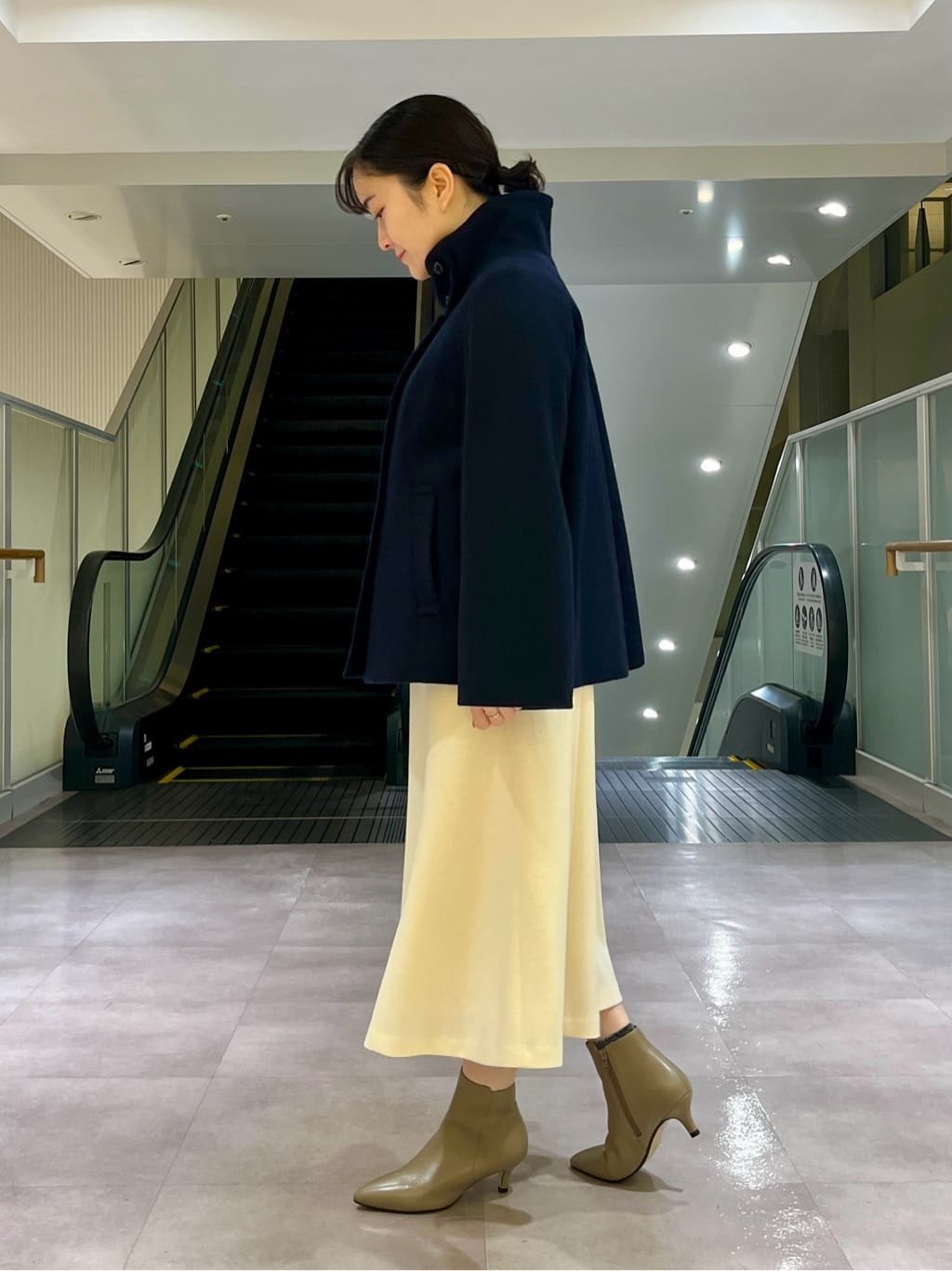 ちりんさんの「UNTITLED｜◆【洗える/体型カバー】コットンウールプルオーバーニット」を使ったコーディネート
