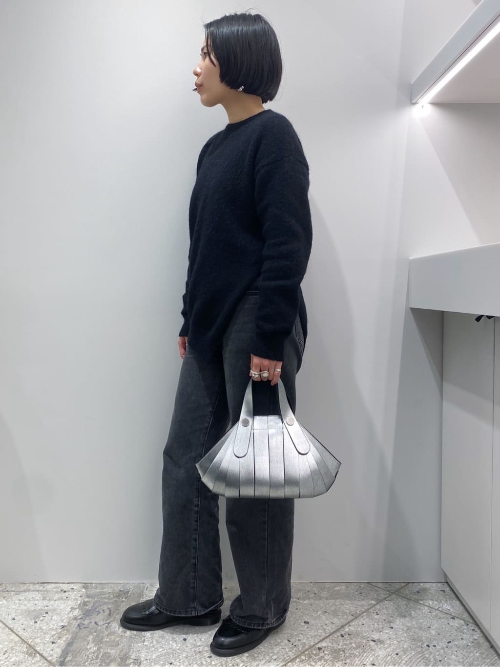 Uさんの「HIROKO HAYASHI｜OSSO（オッソ）2Wayハンドバッグ」を使ったコーディネート