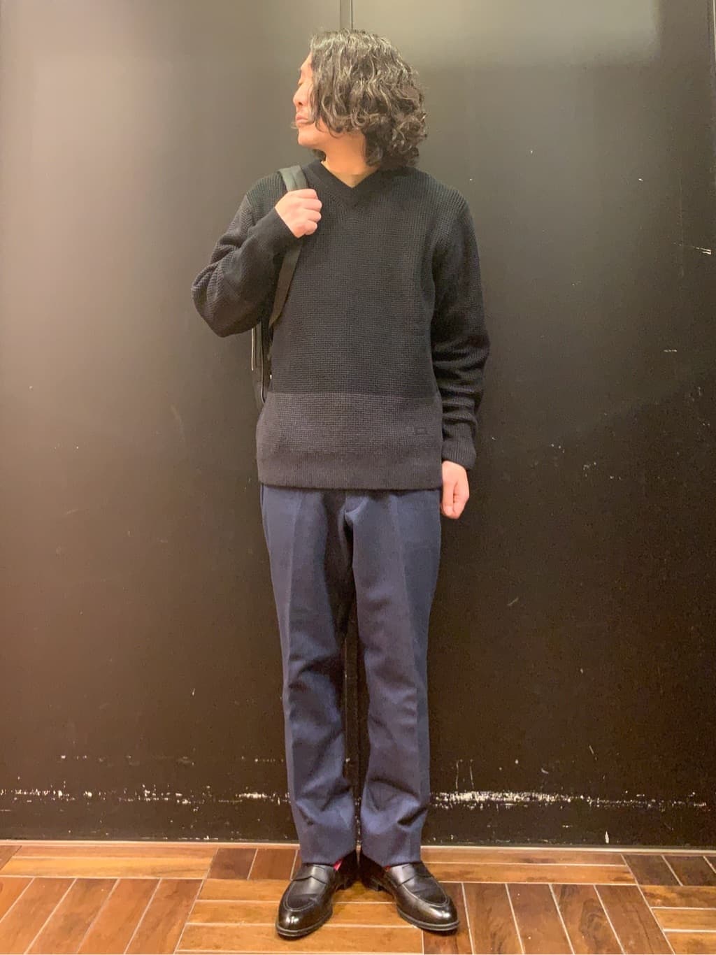 木村剛さんの「TAKEO KIKUCHI｜【DOWN FABRIC】ダウンファブリック ドレスパンツ / セットアップ対応」を使ったコーディネート