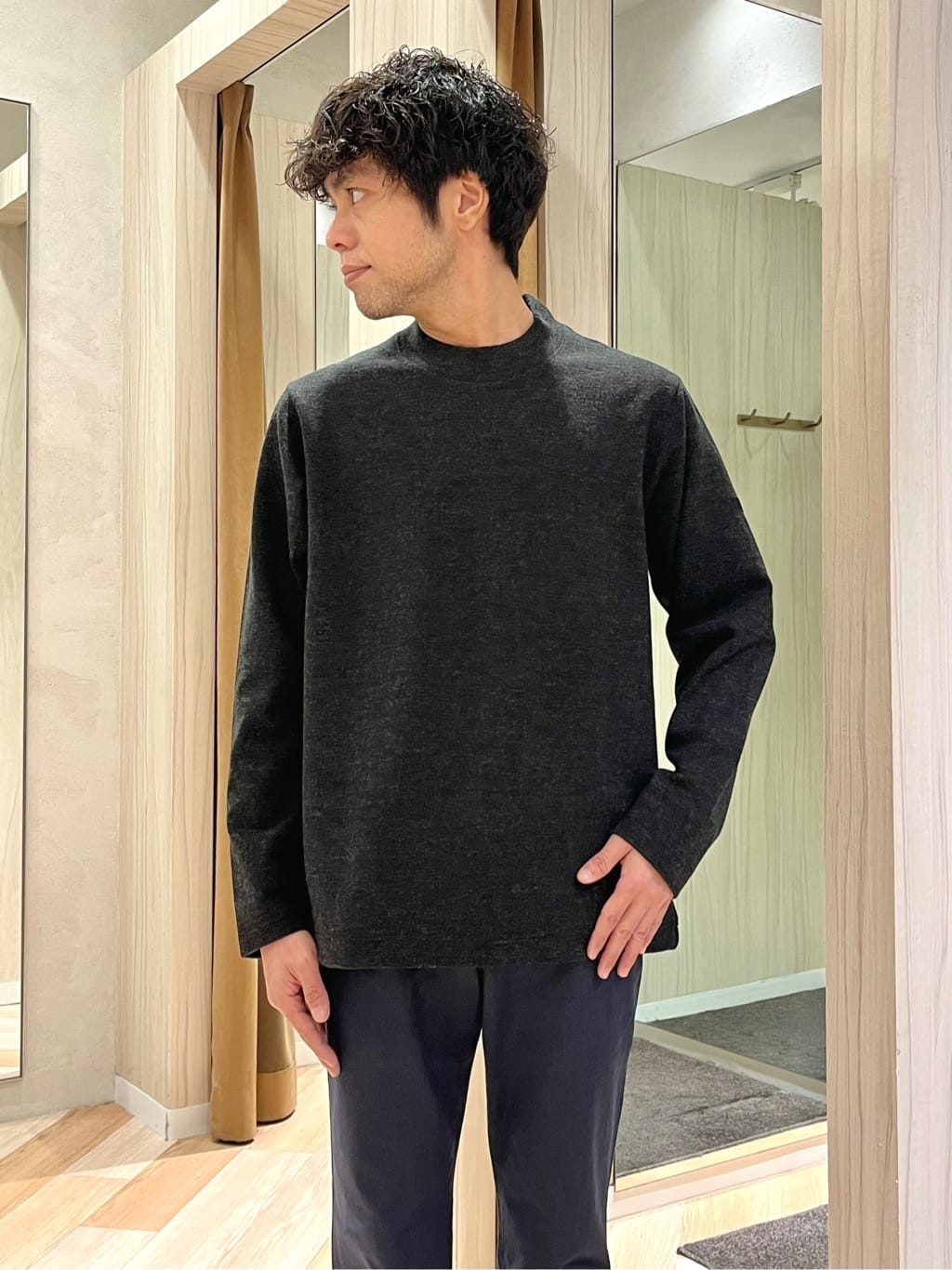 URAさんの「TAKEO KIKUCHI｜ウールカシミヤブレンド チェスターコート」を使ったコーディネート