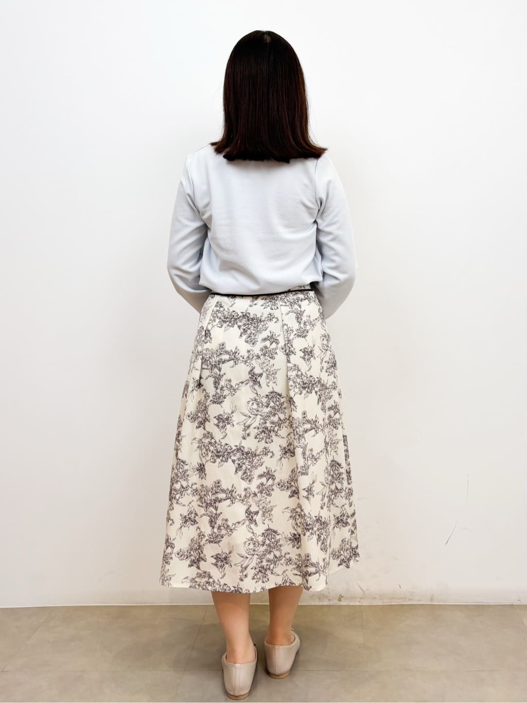 ruさんの「OPAQUE.CLIP｜【定番/6color】名品フラットバレエシューズ」を使ったコーディネート