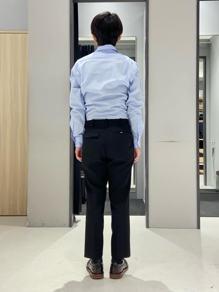 わいずみさんの「TAKEO KIKUCHI｜【Made in JAPAN】市松紋 ドレスシャツ」を使ったコーディネート