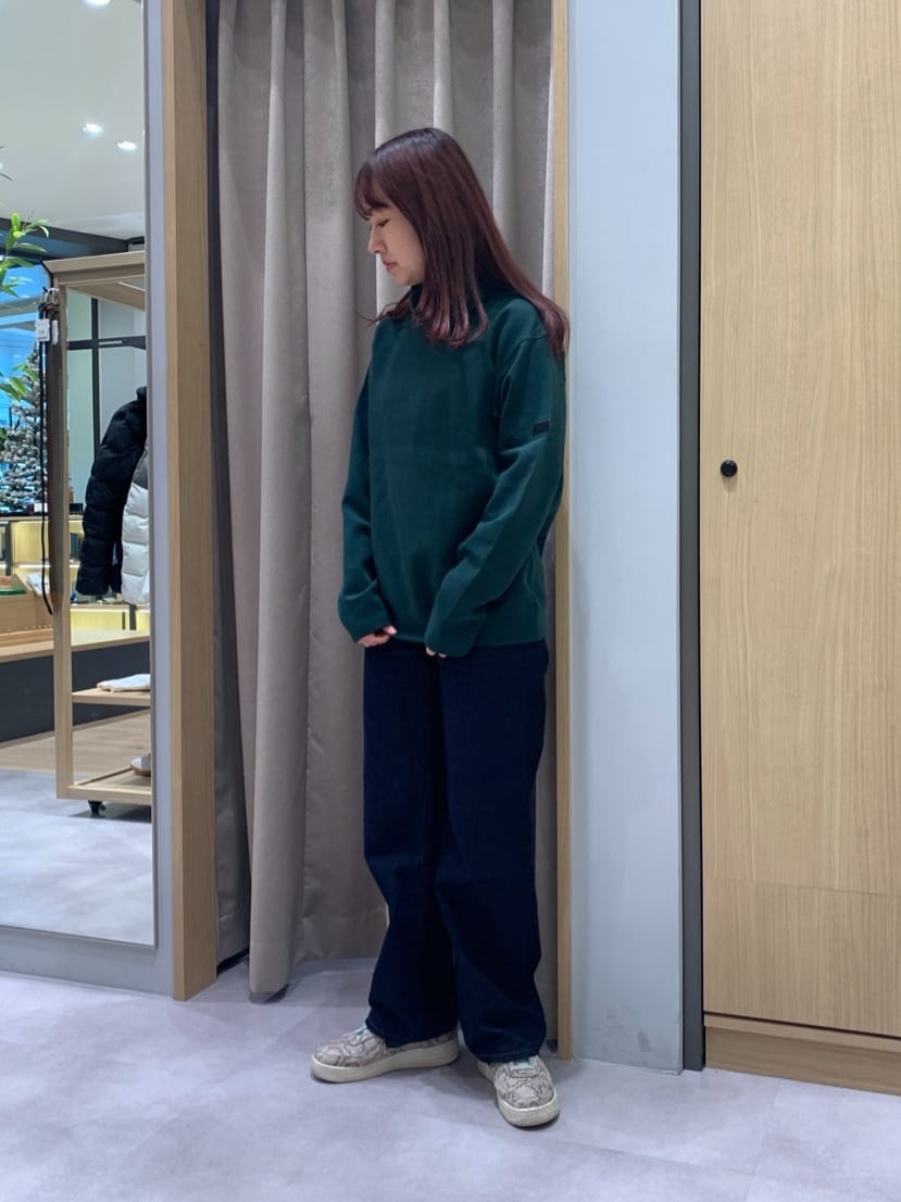 よぴさんの「TAKEO KIKUCHI｜アンティーク調レザー 2つ折り長財布」を使ったコーディネート
