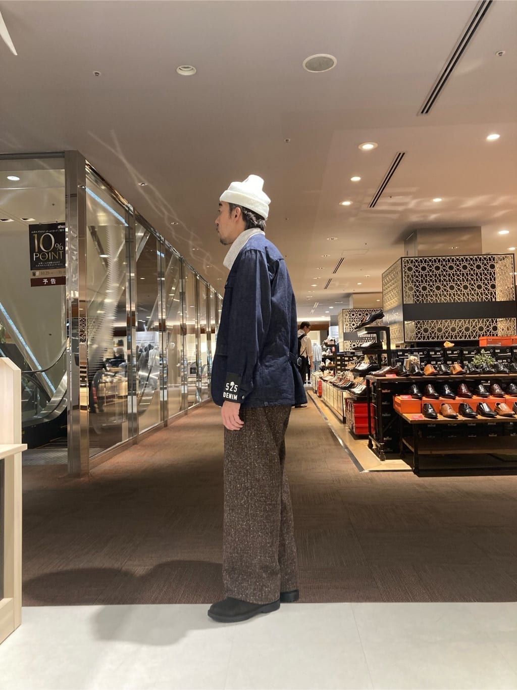 KDDさんの「TAKEO KIKUCHI｜ラスタウォーカーニットCAP」を使ったコーディネート