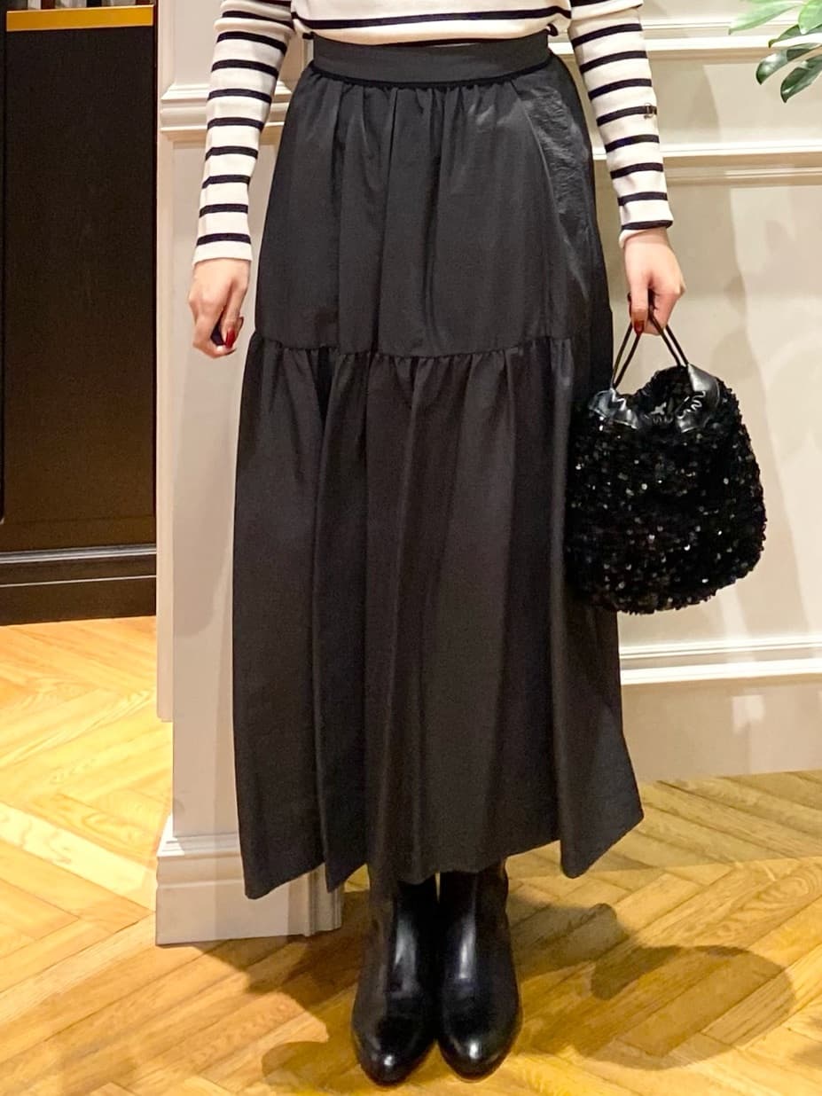 c.wさんの「DRESSTERIOR｜◆ストレッチフルニードルプルオーバーニット」を使ったコーディネート