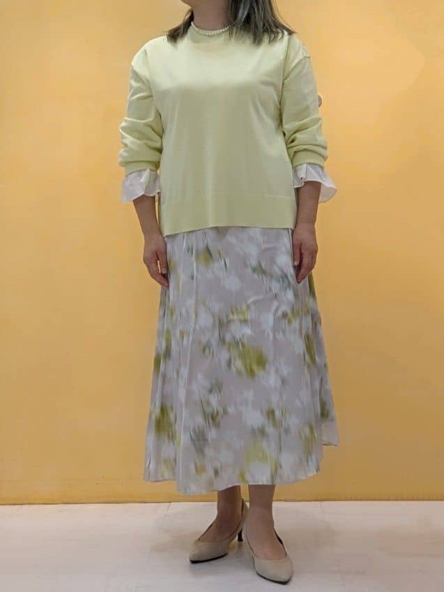 ２６２６さんの「UNTITLED｜【追加6/日本製】2連フェイクパールネックレス」を使ったコーディネート