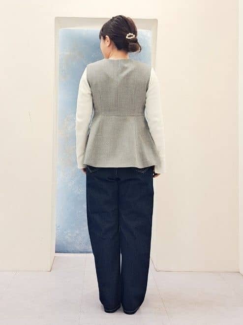 ふるさんの「grove｜【Lee&times;grove別注】STRAIGHT DENIM PANTS」を使ったコーディネート