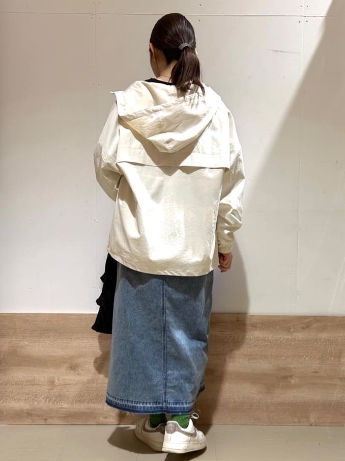 花さんの「SHOO･LA･RUE｜◆【S-LL/洗える】スウェットライク オーバーサイズニット」を使ったコーディネート