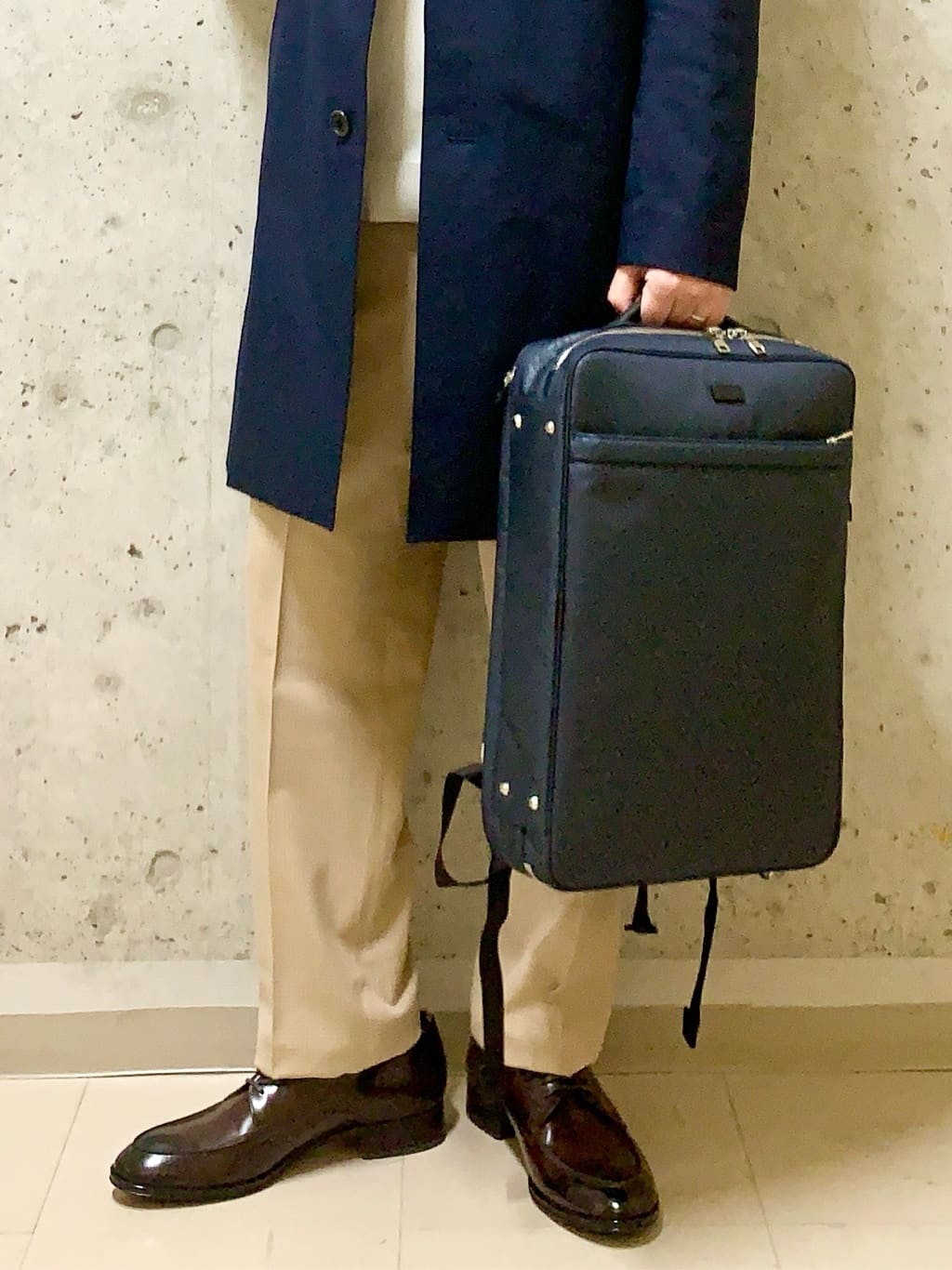 木村剛さんの「TAKEO KIKUCHI｜日本製 Uチップ ドレスシューズ」を使ったコーディネート