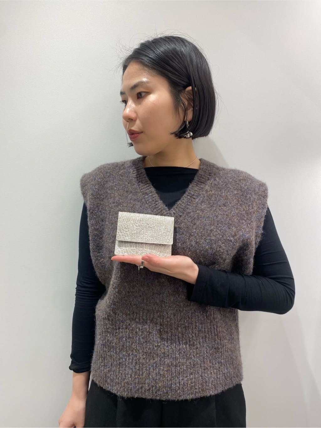 Uさんの「HIROKO HAYASHI｜DAMASCO（ダマスコ）二つ折り財布」を使ったコーディネート