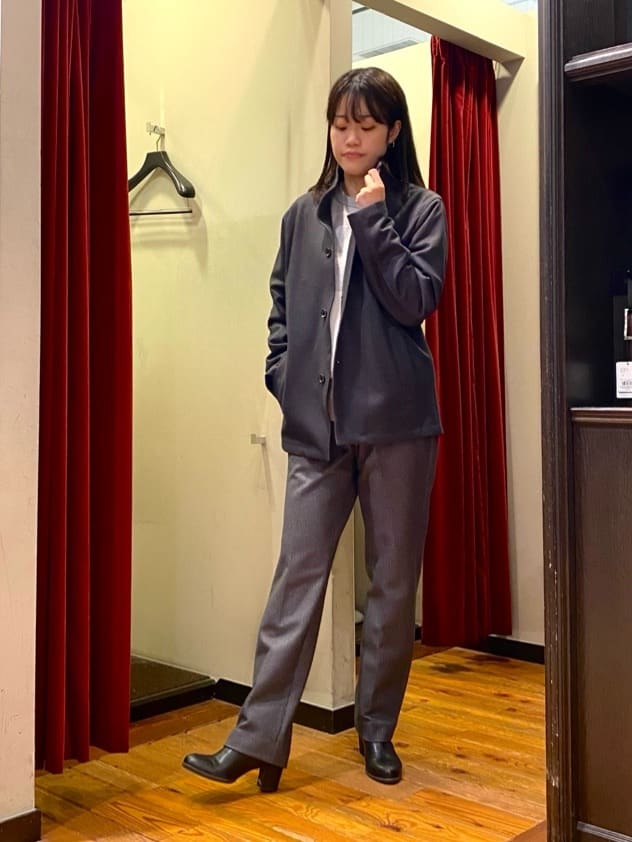 かわぴーさんの「TAKEO KIKUCHI｜【DOWN FABRIC】ダウンファブリック スタンドカラーブルゾン」を使ったコーディネート