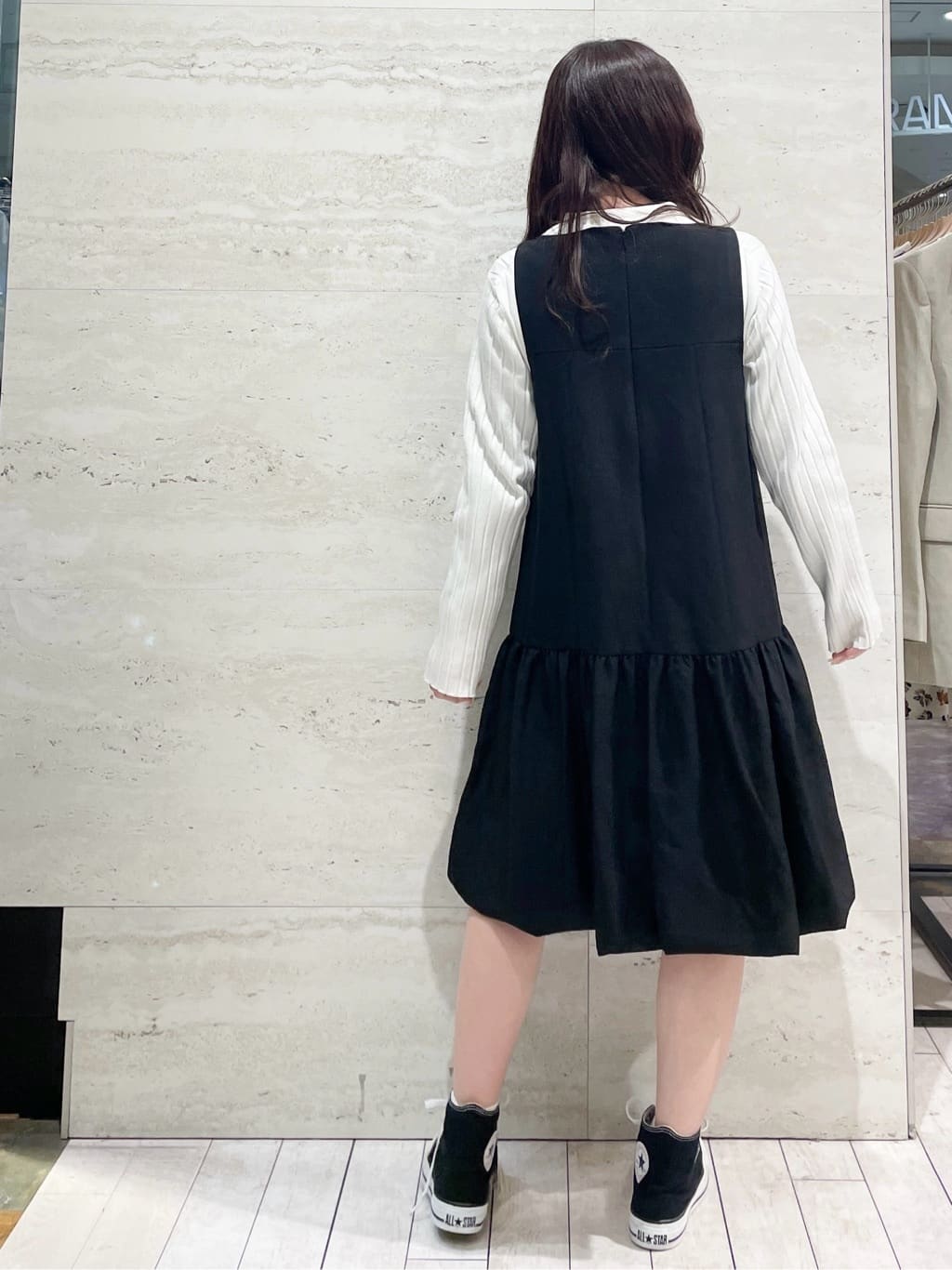 かほさんの「OPAQUE.CLIP｜CONVERSE キャンバス オールスター HI」を使ったコーディネート