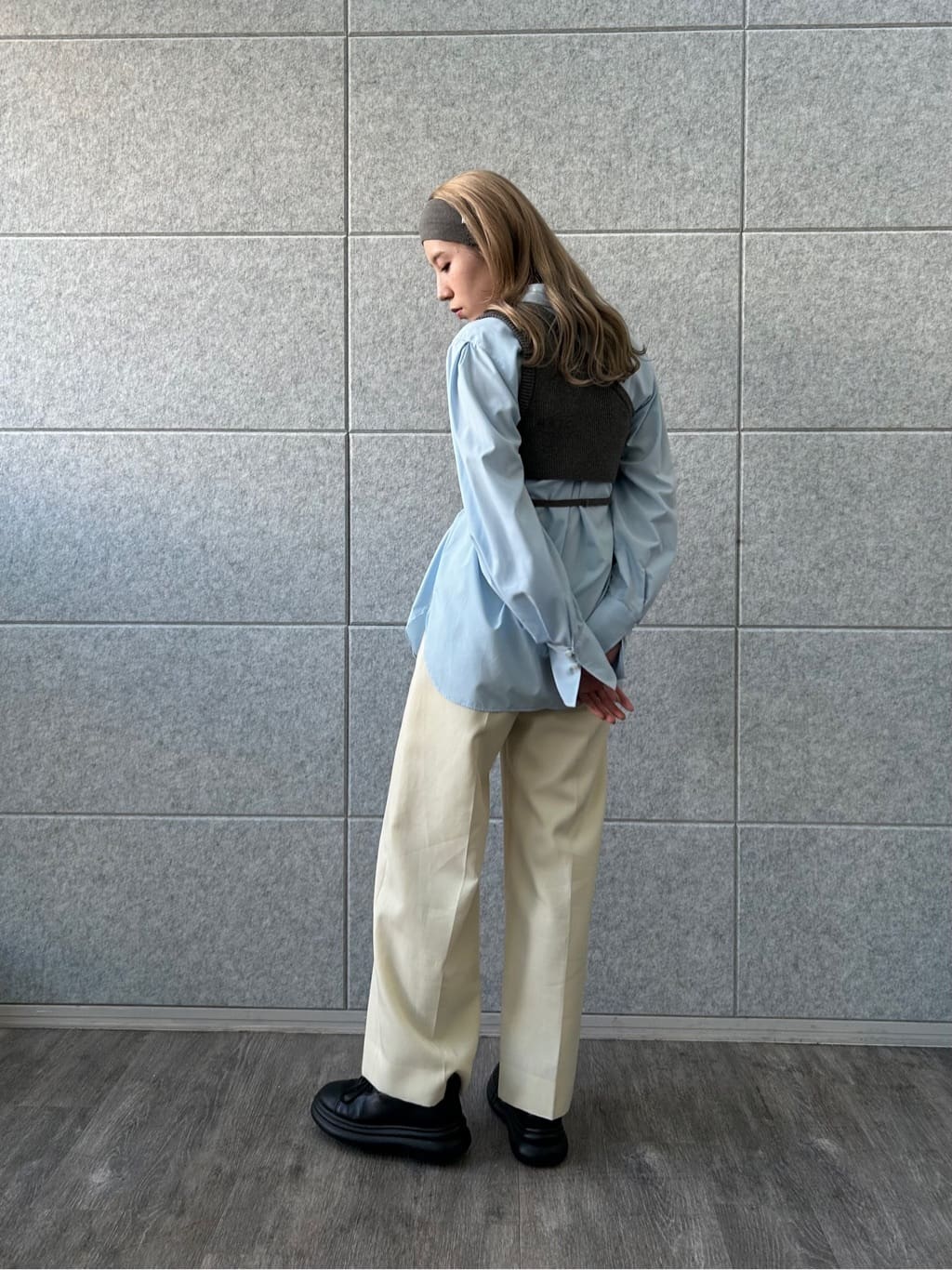 honoka Aさんの「CODE A｜heyep｜Silk Hair Band」を使ったコーディネート