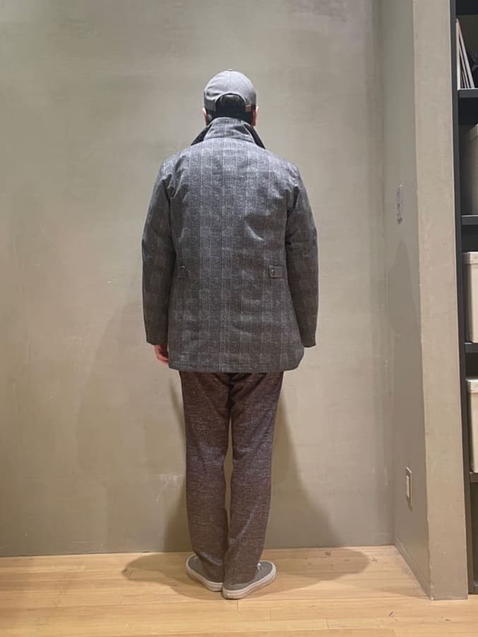 IMAIさんの「TAKEO KIKUCHI｜【3WAY】ジャカード グレンチェック ダウンライナー ブルゾン」を使ったコーディネート