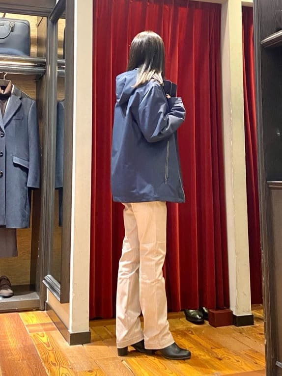 かわぴーさんの「TAKEO KIKUCHI｜【Made in JAPAN】播州織 ヘリンボン ストレート パンツ」を使ったコーディネート