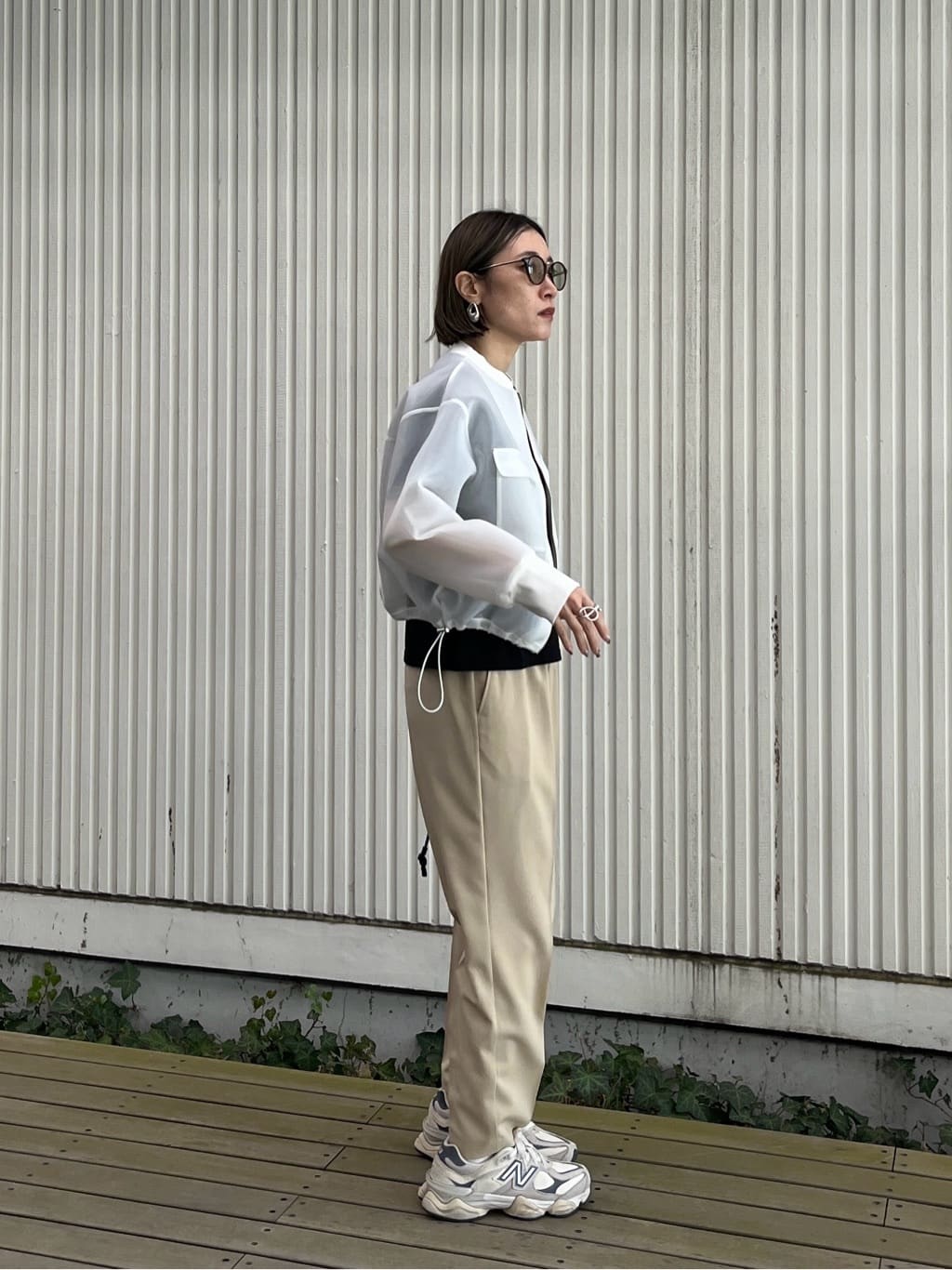 kotakiさんの「INDIVI｜【接触冷感／セットアップ対応】イージーテーパードパンツ【通勤・セレモニー】」を使ったコーディネート