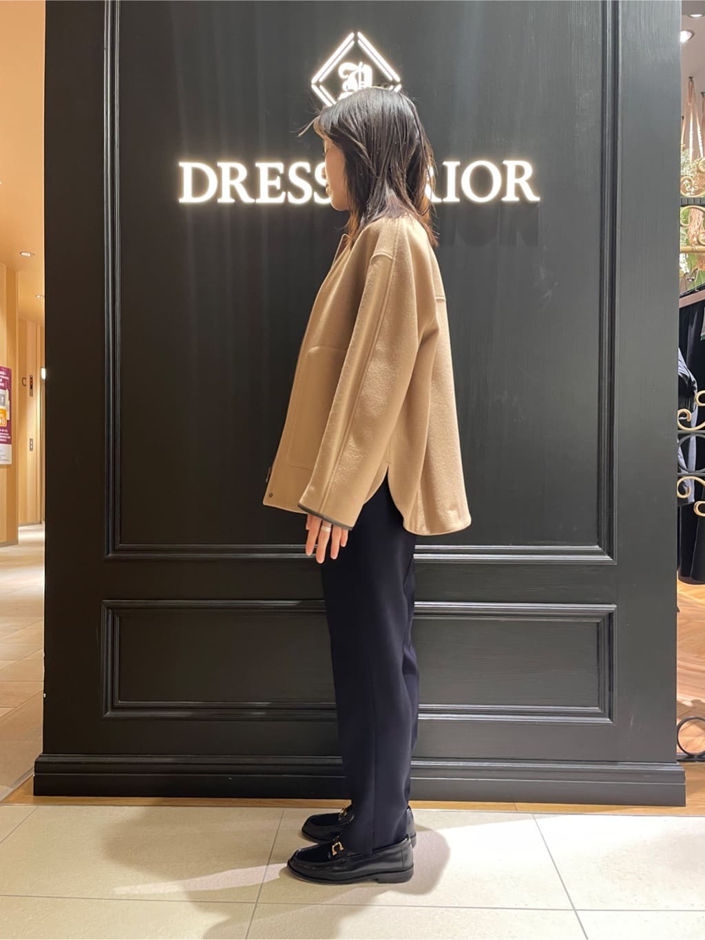 Karinさんの「DRESSTERIOR｜【セレモニー】オケージョンツイードジャケット」を使ったコーディネート