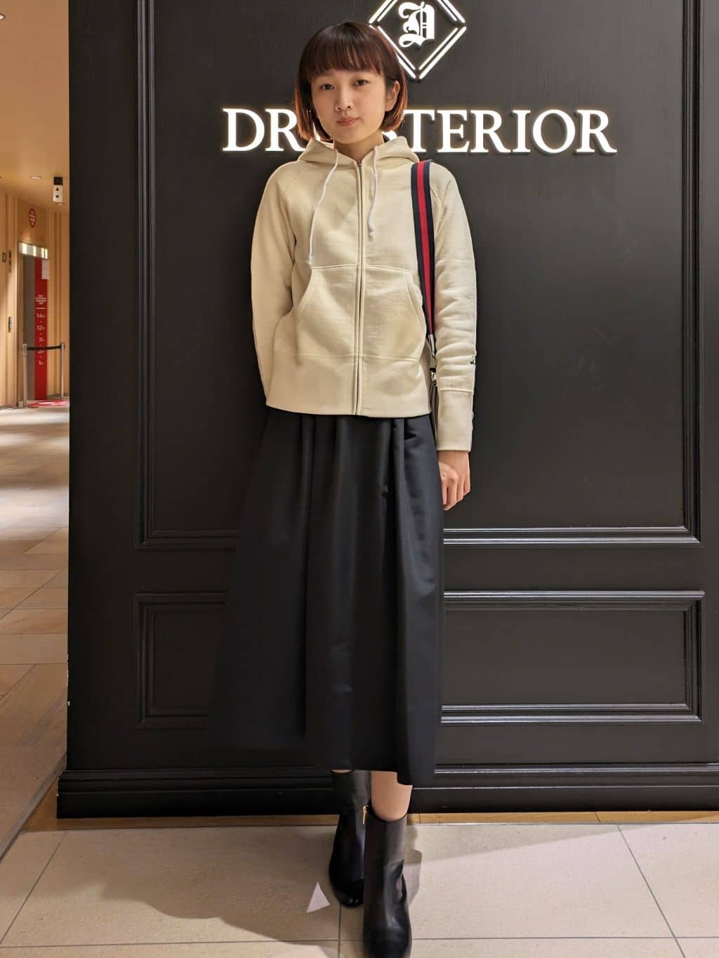 saoriさんの「DRESSTERIOR｜デキシー吊裏毛ジップアップパーカ」を使ったコーディネート