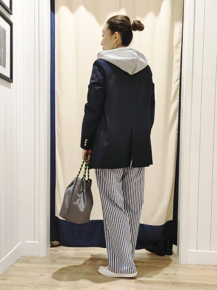 toyaさんの「Dessin｜◆金ボタンダブルジャケット」を使ったコーディネート