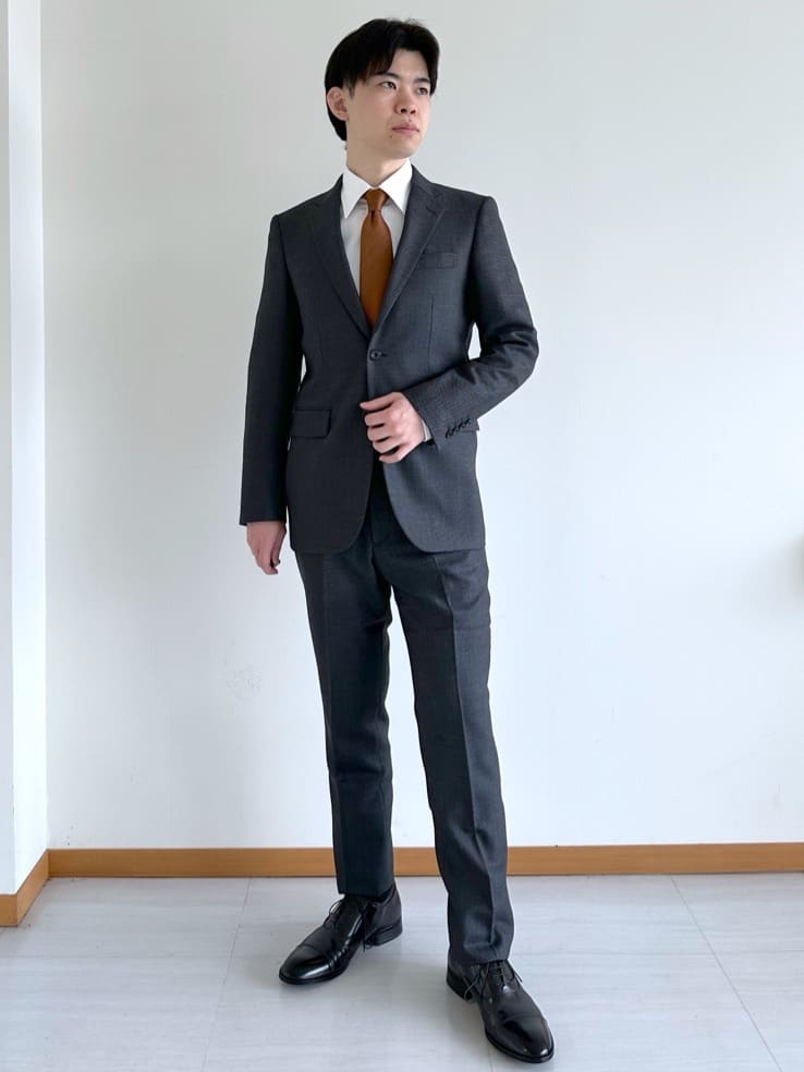 イッシーさんの「TAKEO KIKUCHI｜【Made in JAPAN】ドビーストライプ ドレス シャツ」を使ったコーディネート