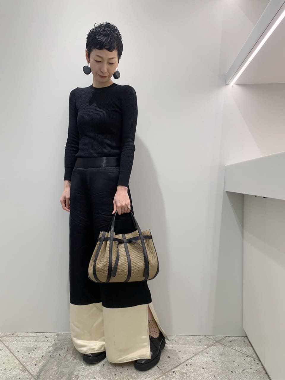 Kさんの「HIROKO HAYASHI｜PANIER（パニエ） ハンドバッグ」を使ったコーディネート