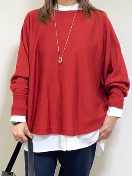 tomoさんの「UNTITLED｜【洗える通勤スーツ】レジェールギャバ ストレッチテーパードパンツ」を使ったコーディネート