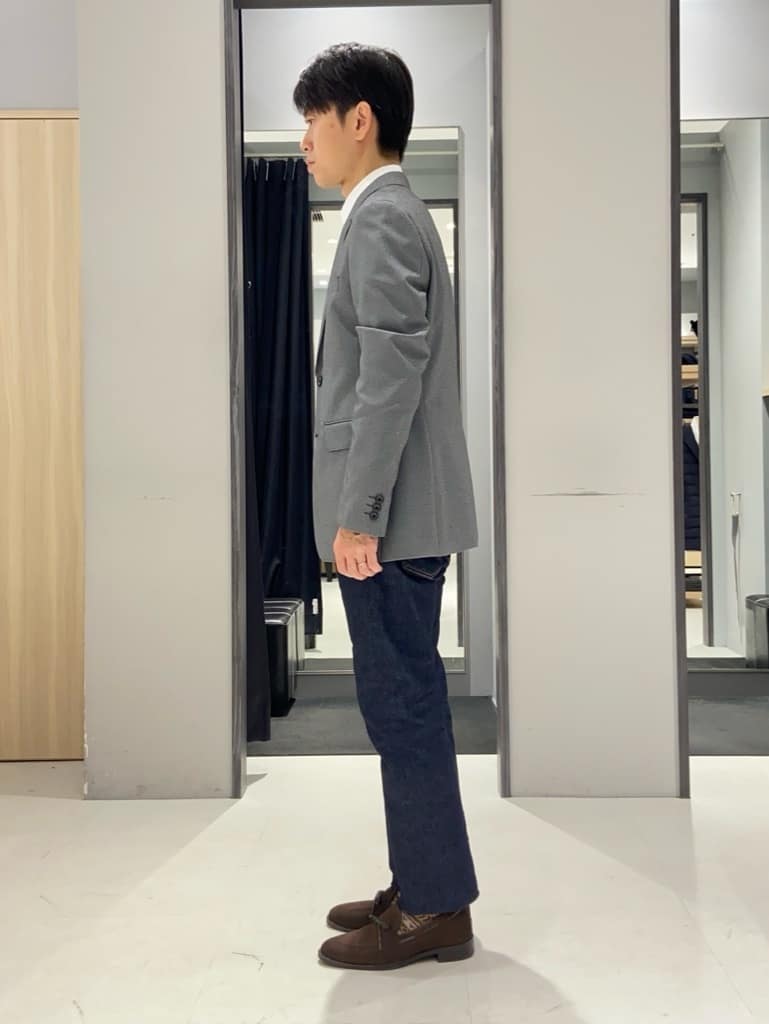 わいずみさんの「TAKEO KIKUCHI｜【Made in JAPAN】市松紋 ドレスシャツ」を使ったコーディネート