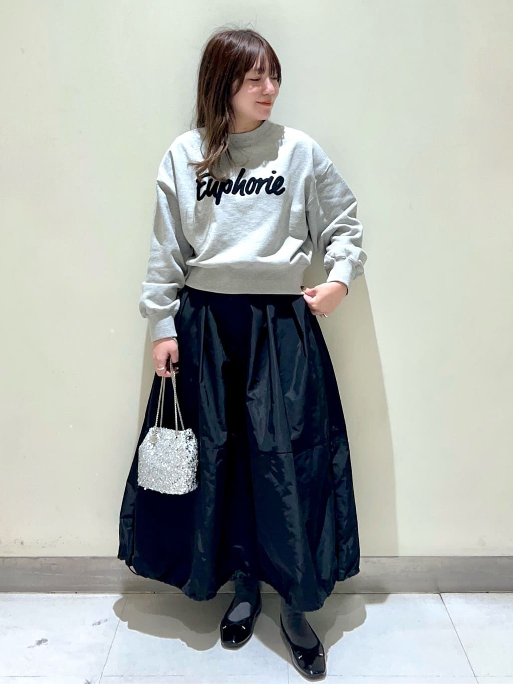 mizukiさんの「OPAQUE.CLIP｜【定番/6color】名品フラットバレエシューズ」を使ったコーディネート