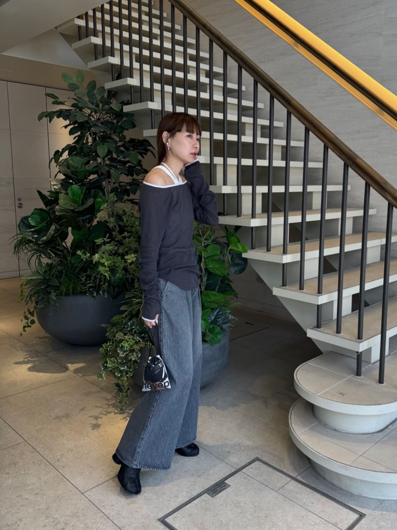 designer yukaさんの「CODE A｜【Cup-in】design cut tank」を使ったコーディネート