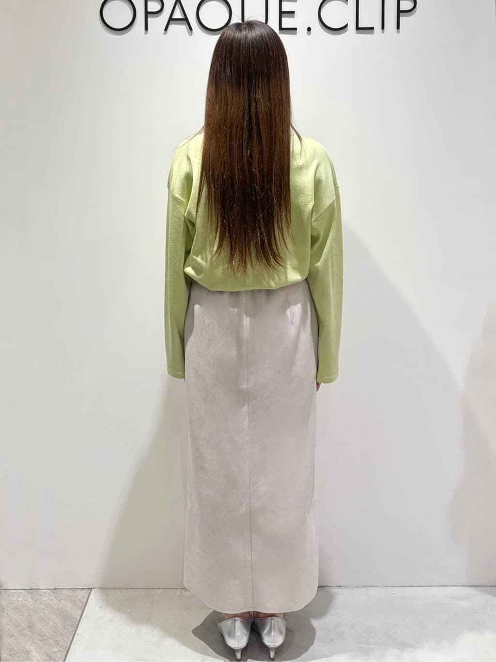 mikaさんの「OPAQUE.CLIP｜◆【軽量／長さ調整可能】スクエアミニショルダーバッグ」を使ったコーディネート