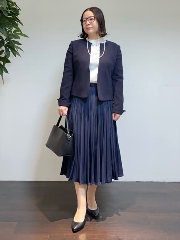 Asamiさんの「UNTITLED｜【セレモニー対応】ビジューブローチセット」を使ったコーディネート