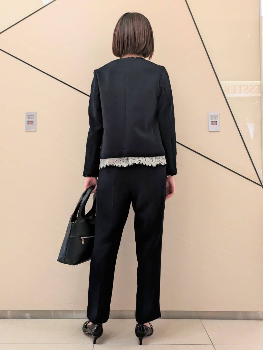 saoriさんの「DRESSTERIOR｜【セレモニー】オケージョンツイードジャケット」を使ったコーディネート