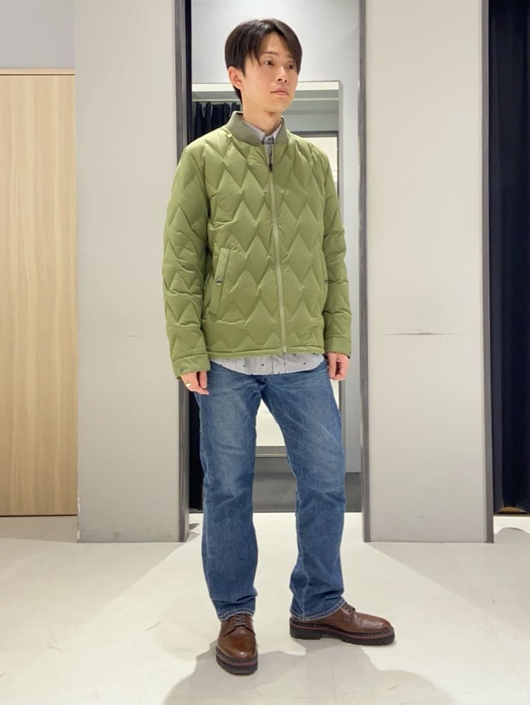 わいずみさんの「TAKEO KIKUCHI｜ウールカシミヤブレンド チェスターコート」を使ったコーディネート