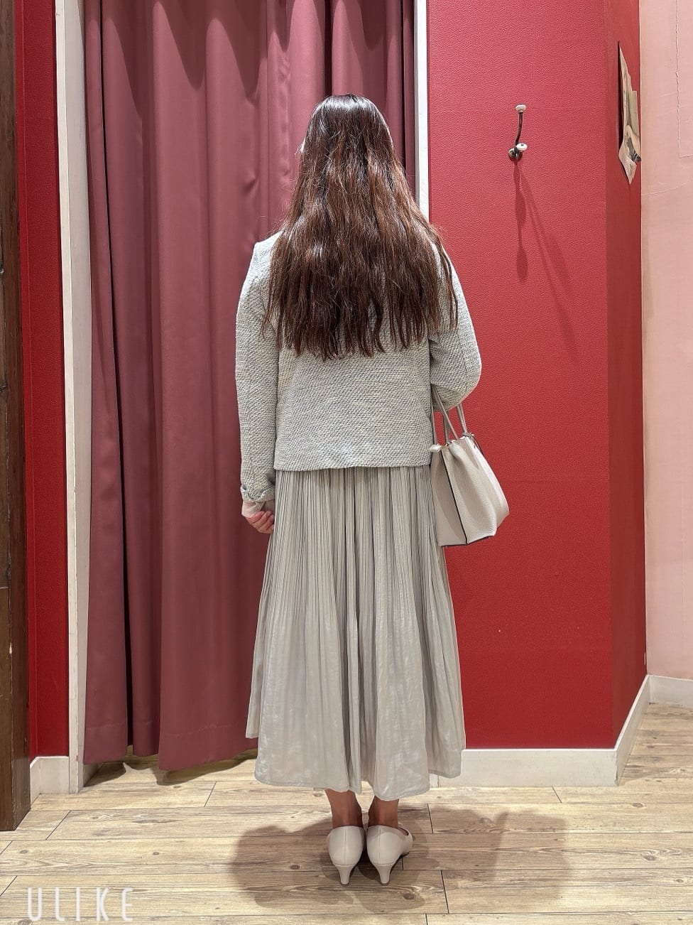 かっちゃんさんの「SHOO･LA･RUE｜◆【S-3L】セレモニーからデイリーにも 軽くて柔らかくて着心地の良い カットツイードジャケット」を使ったコーディネート