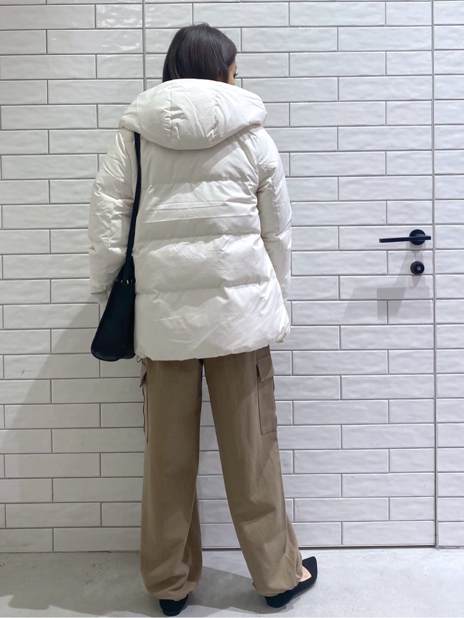Ayaさんの「OPAQUE.CLIP｜◆【軽量／洗える】ポインテッドトゥニットパンプス」を使ったコーディネート