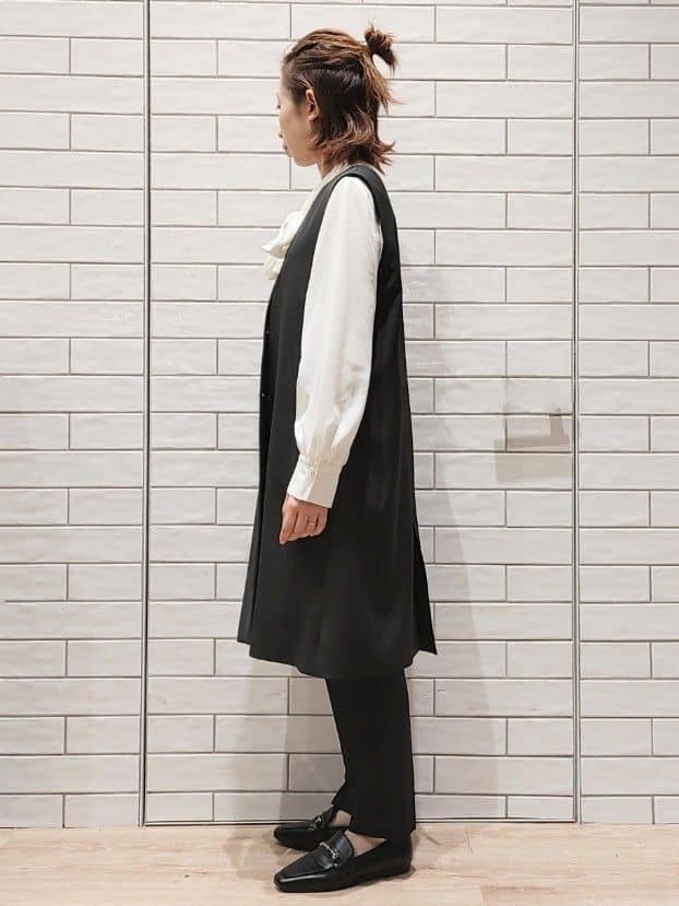 ryonさんの「OPAQUE.CLIP｜◆《通勤対応》ボウタイブラウス【洗濯機洗い可】」を使ったコーディネート