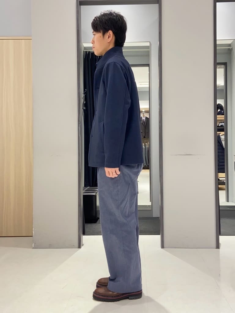 わいずみさんの「TAKEO KIKUCHI｜【DOWN FABRIC】ダウンファブリック スタンドカラーブルゾン」を使ったコーディネート